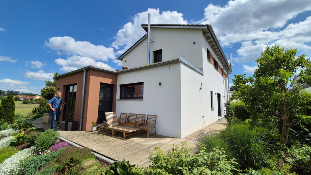 Baubiologisches Holz-Lehm-Haus Familie Grießhammer