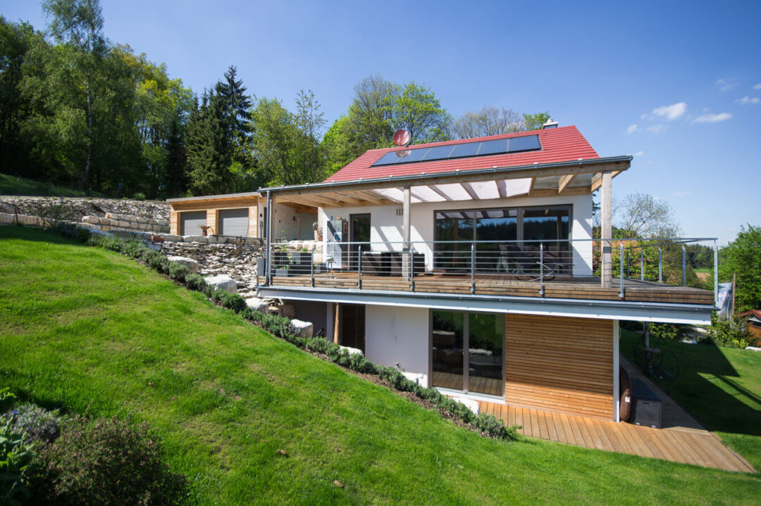 Baubiologisches Holz-Lehm-Haus in Lippertshofen